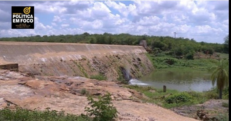 Projeto de reforma da barragem de Terra Nova-PE prevê redução de quase um metro de altura 