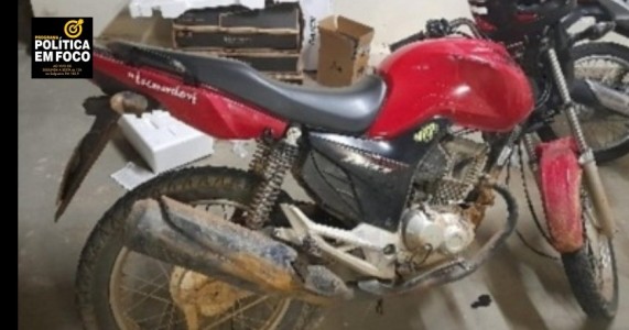 Cedro-PE: Polícia Militar recupera moto que tinha sido furtada na noite de quinta-feira