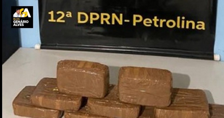 Homem é preso com 4,5 kg de crack na rodoviária de Petrolina