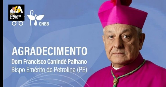  O Papa Francisco atendeu o pedido de renúncia de dom Francisco Canindé Palhano e nomeou nesta quarta-feira, 24 Abril 