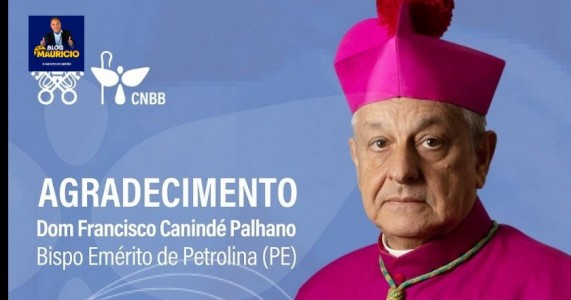 Papa Francisco atendeu o pedido de renúncia de dom Francisco Canindé Palhano e nomeou nesta quarta-feira, 24 Abril