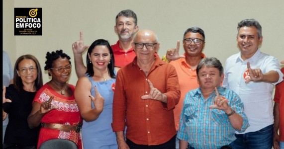 *Em Salgueiro, PT oficializa apoio à reeleição do prefeito Dr. Marcones Sá do PSB*