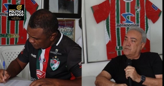 Claudinei Santos e Ailton Souza são eleitos para a presidência e vice- do Salgueiro Atlético Clube