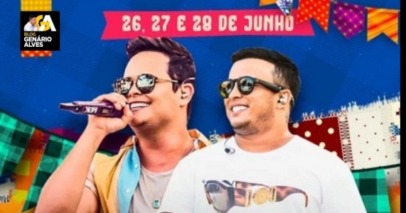 Itapetim terá show da dupla Matheus & Kauan na festa de São Pedro 2024