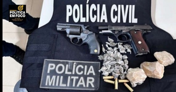 Policiais civis e militares resulta na prisão de trio suspeito de crimes em Penaforte-CE