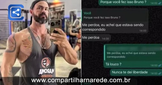 Prints detalham conversa entre aluna e personal suspeito de crime sexual: "Achei que estava sendo correspondido"