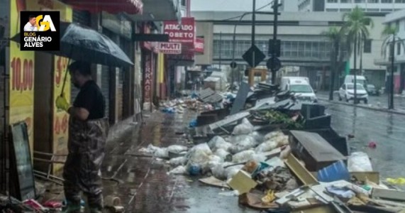 Chuvas no RS: Porto Alegre é tomada por lixo e entulho após novos temporais