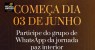 Jornada PAZ Interior] VAI COMEÇAR DIA 03 DE JUNHO
