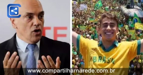 Moraes e Nikolas Ferreira viram alvos nas redes sociais; Saiba o motivo