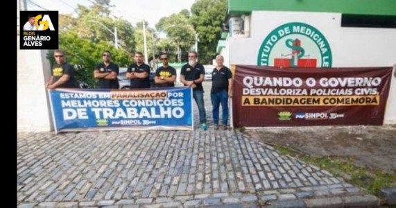 PCPE paralisa serviços em protesto por melhores condições de trabalho; em Petrolina falta até papel e água