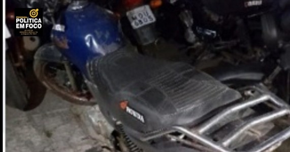 Moto de leilão adulterada é apreendida por policiais militares em Salgueiro