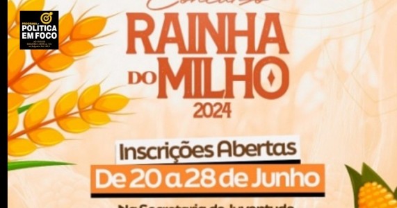 Cedro-PE inicia inscrições para o Concurso Rainha do Milho 2024