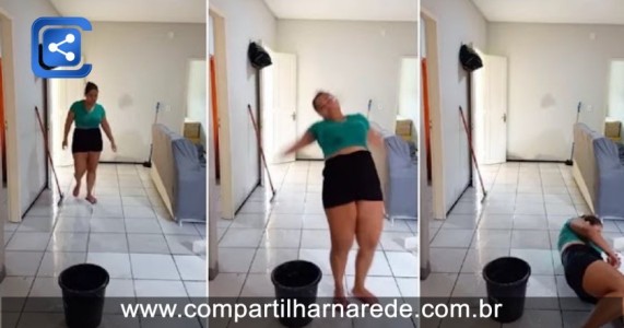 Tombo caro: Mulher ganha R$ 8 mil com vídeo de queda no TikTok