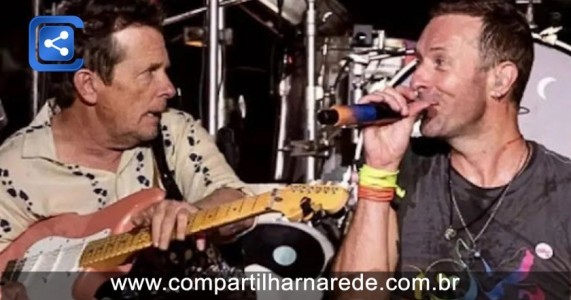 Ator diagnosticado com Parkinson emociona fãs ao tocar com banda Coldplay; Assista