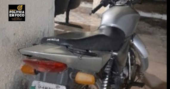 Policiais militares conduzem homem à delegacia por adulteração de moto em Salgueiro