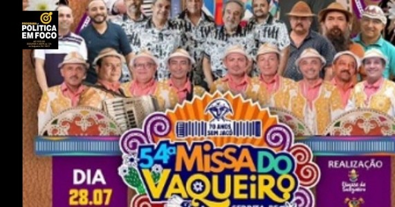 54ª Missa do Vaqueiro de Serrita tem programação cultural/religiosa divulgada