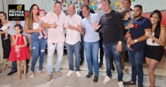 FAMÍLIA VASCONCELOS E LN VEÍCULOS REAFIRMAM APOIO A VADINHO E FABINHO 