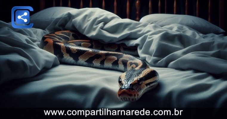 Sonhar com Cobra na Cama: Intimidade e Traição