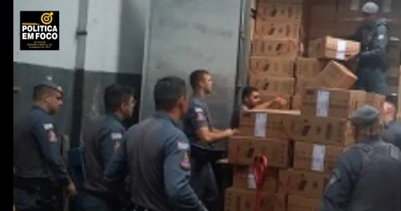 Polícia faz maior apreensão de cigarros contrabandeados da história do país em SP