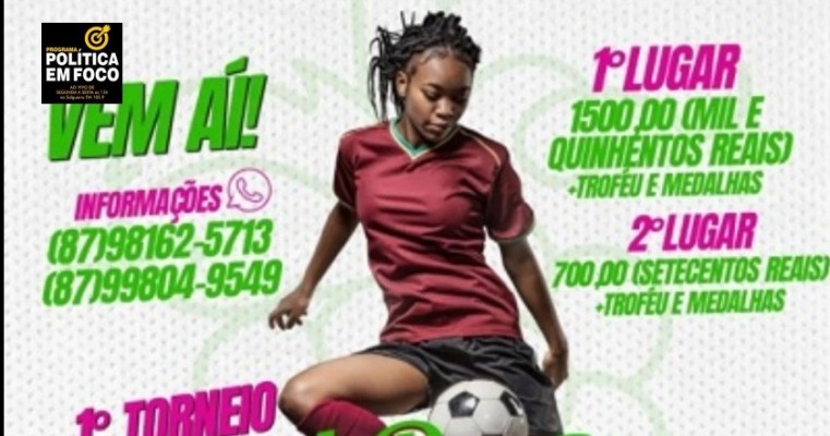 1° Torneio de Futsal Feminino Capital da Uva começa no próximo fim de semana em Lagoa Grande