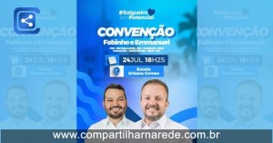 Convenção de Fabinho e Emmanuel para Prefeitura de Salgueiro: Evento Marcado com Presença da Governadora Raquel Lyra