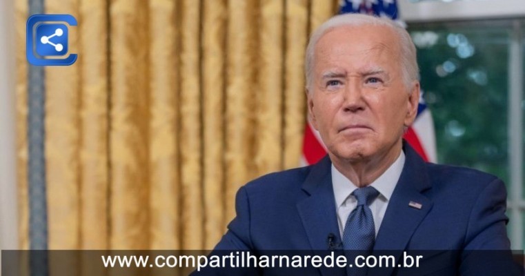 Joe Biden Anuncia Que Desistirá de Concorrer à Reeleição à Casa Branca em 2024