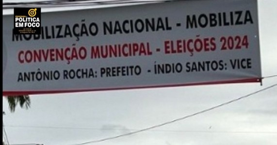 Antônio Rocha é o primeiro a oficializar candidatura a prefeito de Salgueiro em convenção