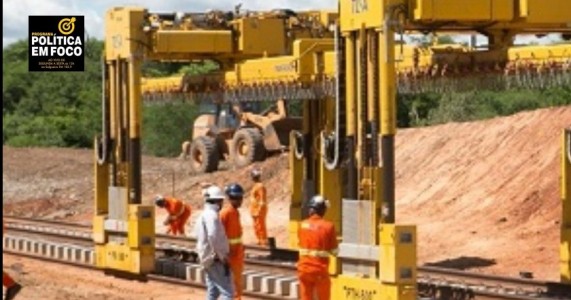 Sem recursos liberados, obras da Transnordestina estão atrasadas no Ceará, admite presidente da TLSA