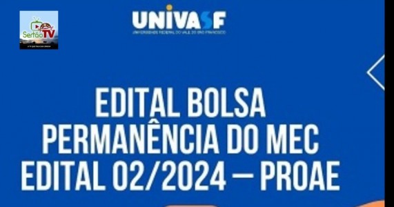 Univasf divulga edital do “Bolsa Permanência” para estudantes indígenas e quilombolas