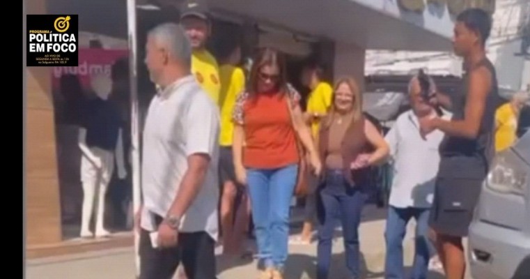 Candidato Nemédio Visita o Centro de Salgueiro e Recebe Apoio de Comerciantes e Moradores