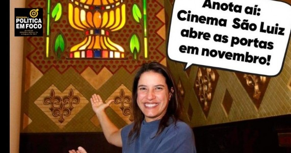 Governadora Raquel Lyra: Quem gosta de assistir um filme aos domingos?