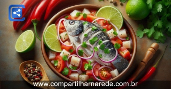 Receita de Delicioso Ceviche de Tilápia: Um Prato Leve e Saboroso