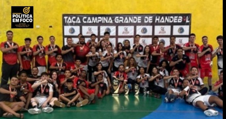 Times do Clube Salgueiro Handebol são campeões em duas categorias na 26ª Taça Campina Grande de Handebol