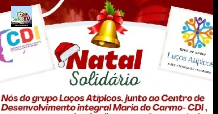 Grupo que apoia famílias atípicas em Salgueiro e CDI promovem campanha “Natal Solidário”