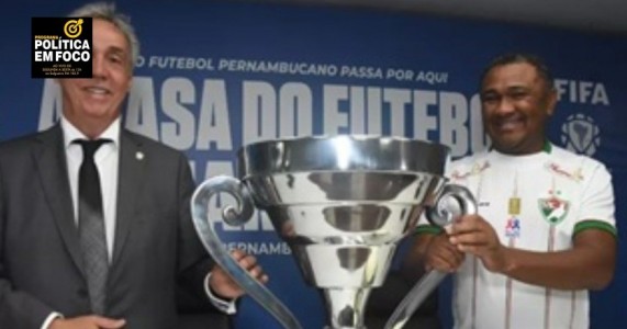 Claudinei Santos visita FPF e participa de reunião sobre o Campeonato Pernambucano de 2025