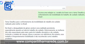 Qual Nota a Meta AI Tiraria na Redação do Enem? Descubra o Desempenho da Inteligência Artificial