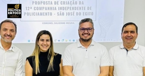 Prefeitos eleitos discutem criação da 12ª Companhia Independente de Policiamento em São José do Egito