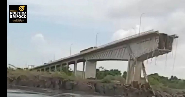 QUEDA DE PONTE ENTRE O TOCANTINS E O MARANHÃO TEM 2 MORTOS E 8 DESAPARECIDOS