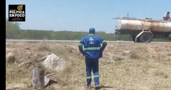 Furto de água prejudica abastecimento de Águas Belas