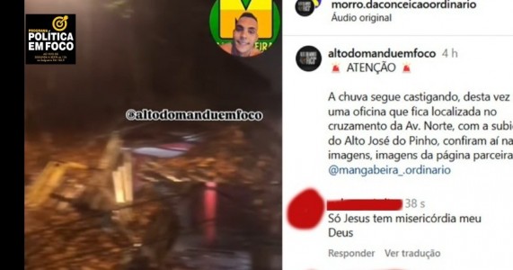 Novo temporal deixa rastro de destruição pelo Recife