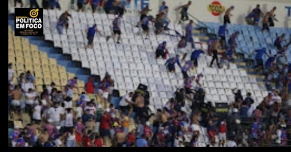 BRIGA GENERALIZADA EM ESTÁDIO: Fortaleza anuncia rompimento com torcidas organizadas 