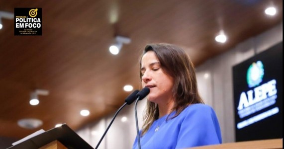 Coluna da terça: prestação de contas , a governadora Raquel Lyra (PSDB) discursou no retorno das atividades ALEPE