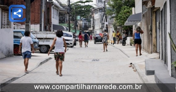 Prefeitura do Recife entrega mais duas vias beneficiada pelo Programa Rua Tinindo