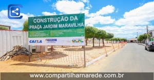 Investindo no bem-estar da população, Prefeitura inicia obra da praça do bairro Jardim Maravilha