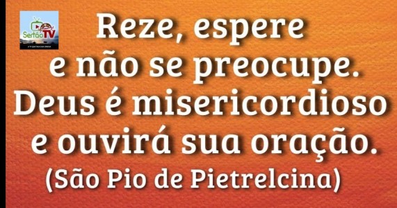  Bendito seja Deus por mais uma nova oportunidade de receber tudo de bom que Ele tem para te dar hoje.