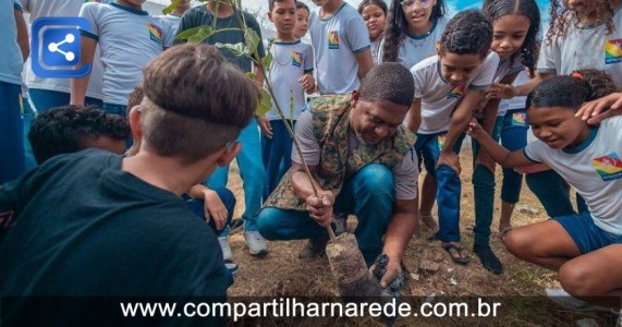 Escola Amiga da Árvore’: Estudantes de Petrolina participam de atividades sobre o meio ambiente e arborização