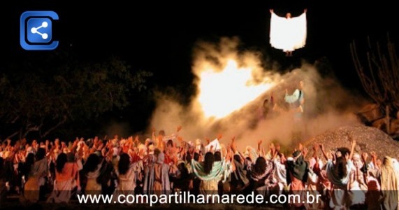 Feriado de 21 de abril faz Paixão de Cristo de Nova Jerusalém realizar mais um dia de espetáculo