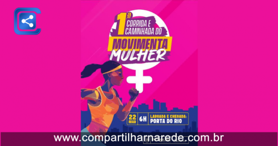 Prefeitura de Petrolina promove a 1ª Corrida e Caminhada ‘Movimenta Mulher’ neste sábado