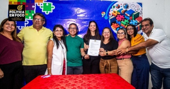 Prefeita Catharina Garziera assina ordem de serviço de quase R$ 310 mil para ampliação do CMEI Saberes