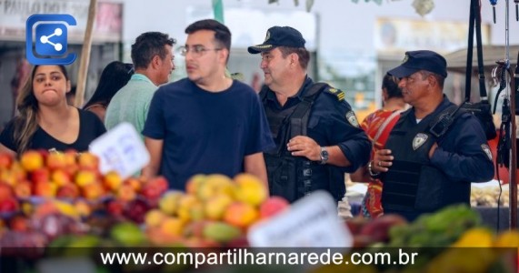 Mais segurança: Prefeitura de Petrolina inicia operação Feira Livre Segura